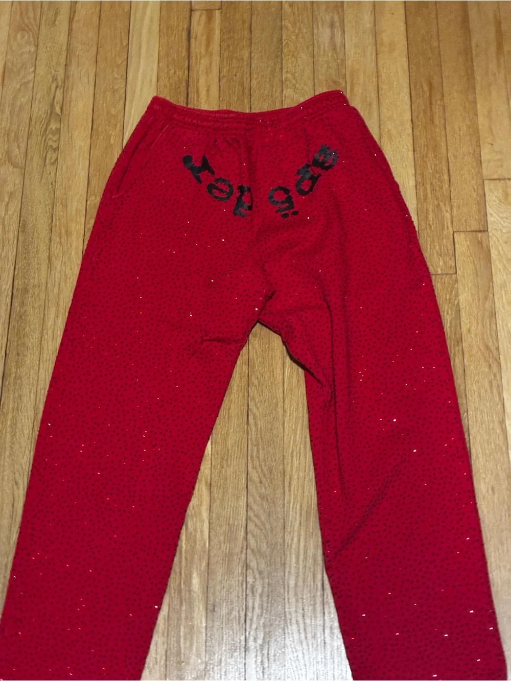 Red Sp5der Sweatpants